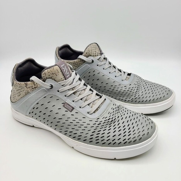 Vans LXVI Prime Ultracush Python Shoes Grey Sneakers (VN-0VN8C18) Men\'s Size 8.5 main image 6